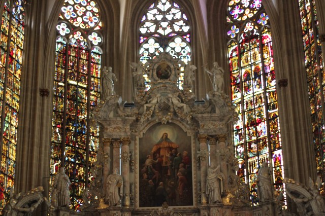 One of the two churches in Erfurt - absolutely breathtaking.