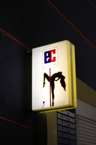 More money is withdrawn at this ATM than any other ATM in Germany. Probably due to the British boys on their "stag nights" (bachelor parties) who come here and pull out 2,000 euro to get them through the weekend.