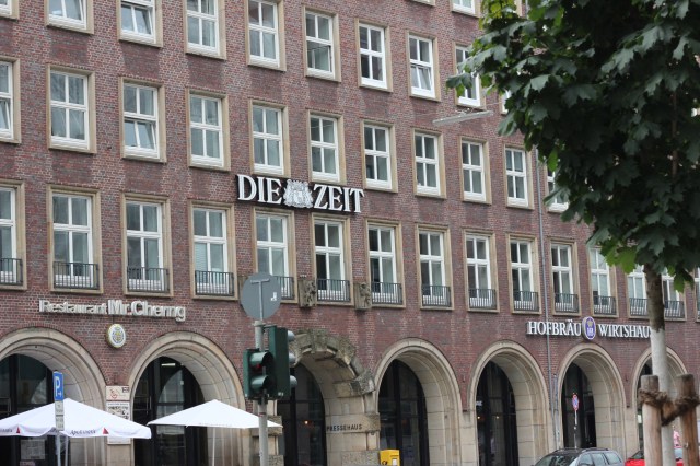 Hamburg is a huge media city. I saw the office of Die Zeit - probably Germany's most prestigious newspaper - while I was there. So there may indeed be opportunities for me to come back...