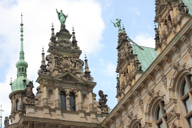 Das Verdammte Rathaus from the inner courtyard