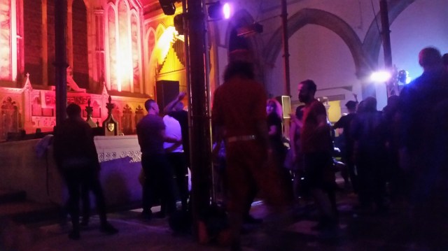 What, you mean you've never been to a queer disco late at night in the middle of an old cathedral before???