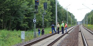 brandanschlag auf der bahn
